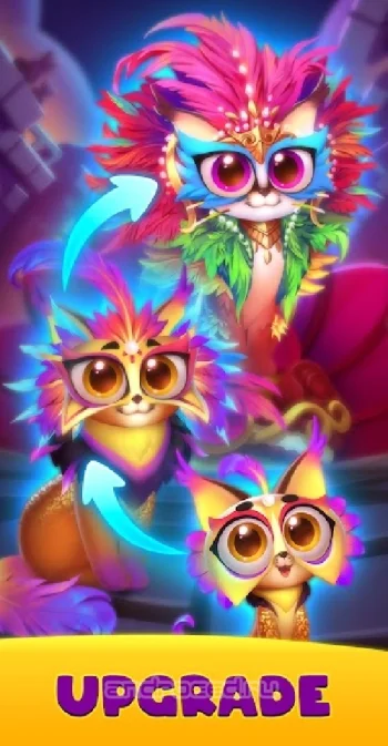 Merge Cats: Земля приключений - скриншот 4
