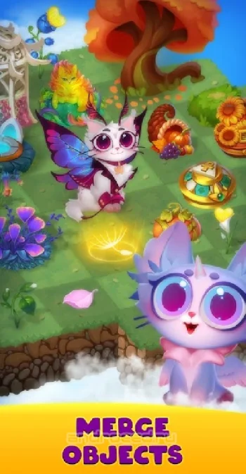 Merge Cats: Земля приключений - скриншот 5