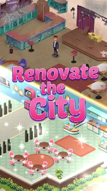 Merge City - Decor Mansion, Manor, Villa Games - скриншот 1