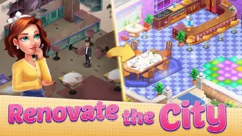 Merge City - Decor Mansion, Manor, Villa Games - скриншот 5
