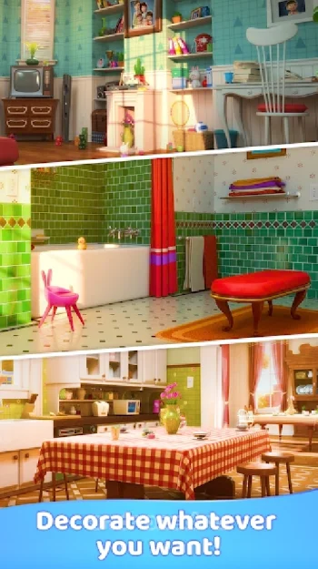 Merge Decor — построй свой дом - скриншот 1