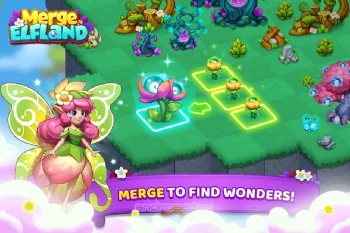 Merge Elfland - Magic merging and matching game - скриншот 1