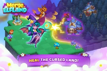 Merge Elfland - Magic merging and matching game - скриншот 3