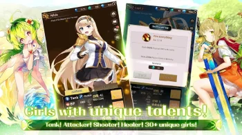 Merge Girls : Idle RPG - скриншот 5
