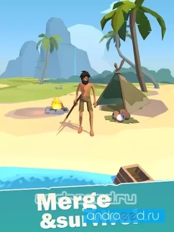 Merge Island: Castaway - скриншот 4