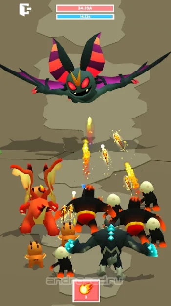 Merge Monster Evolution: Summon & Merge RPG - скриншот 4