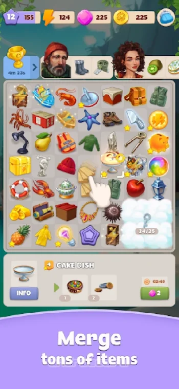 Merge Mystery: Lost Island - скриншот 1