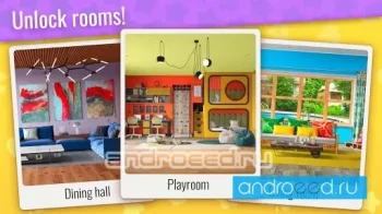 Merge and Mansions: Decorate Rooms & Play Puzzles - скриншот 2