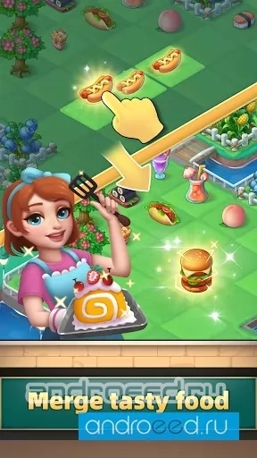 Merge Tasty - Food Puzzle - скриншот 3