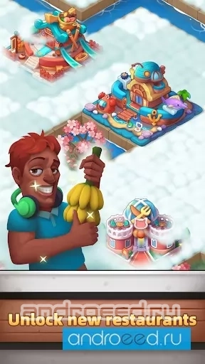 Merge Tasty - Food Puzzle - скриншот 1