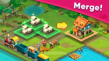 Merge train town! (Merge Trees) - скриншот 1