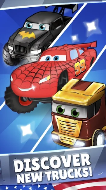 Merge Truck: Monster Truck Evolution Merger game - скриншот 4