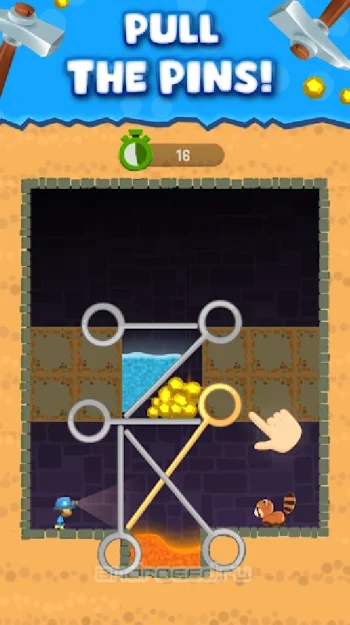 Mine Rescue! - Игра головоломка - скриншот 2