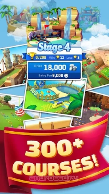 Mini Golf King - игра по сети - скриншот 4