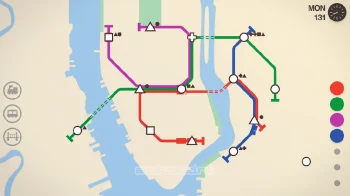 Mini Metro - скриншот 1