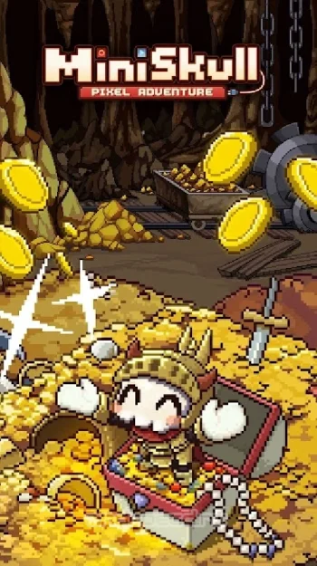 Mini Skull - Pixel Adventure - скриншот 1