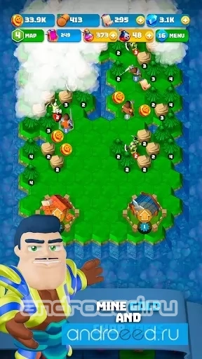 Mining Knights: Merge and mine - скриншот 1