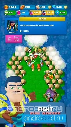 Mining Knights: Merge and mine - скриншот 3