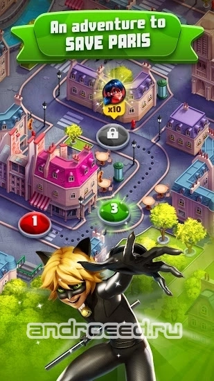 Miraculous Puzzle Hero Match 3 - скриншот 4