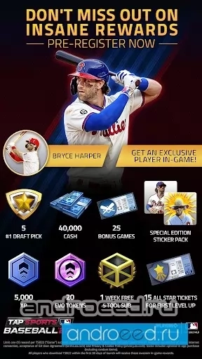 MLB Tap Sports™ Baseball 2022 - скриншот 1