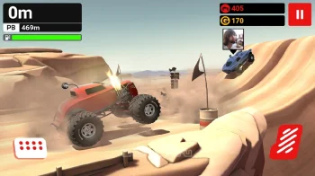 MMX Hill Climb (MMX Hill Dash) - скриншот 5