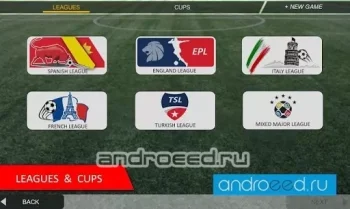 Mobile Soccer League - скриншот 1