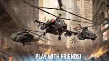 Modern War Choppers: ПвП шутер военных вертолетов - скриншот 3