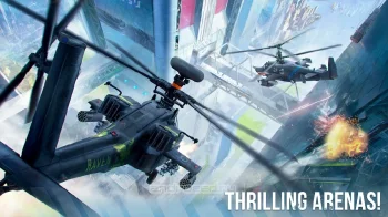 Modern War Choppers: ПвП шутер военных вертолетов - скриншот 4