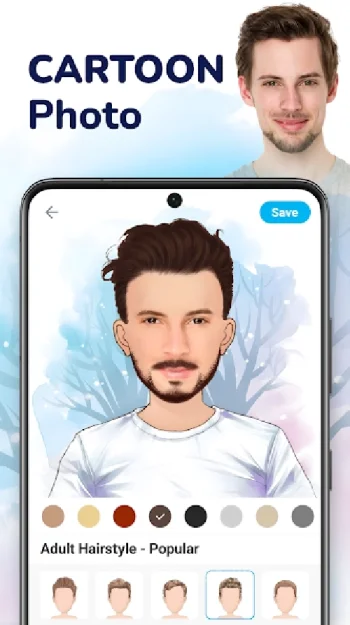 MomentCam Карикатуры и Стикеры - скриншот 2