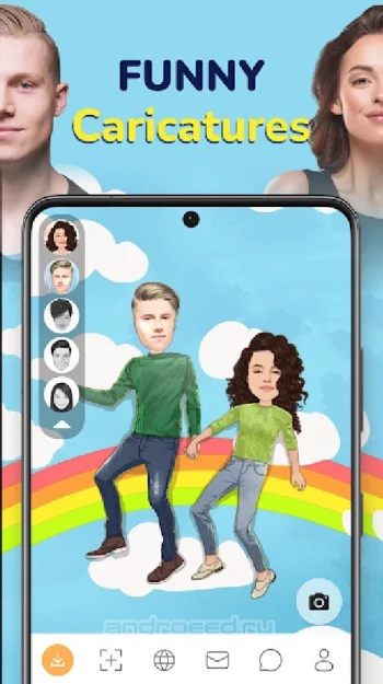 MomentCam Карикатуры и Стикеры - скриншот 4
