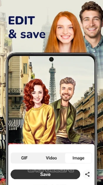 MomentCam Карикатуры и Стикеры - скриншот 5