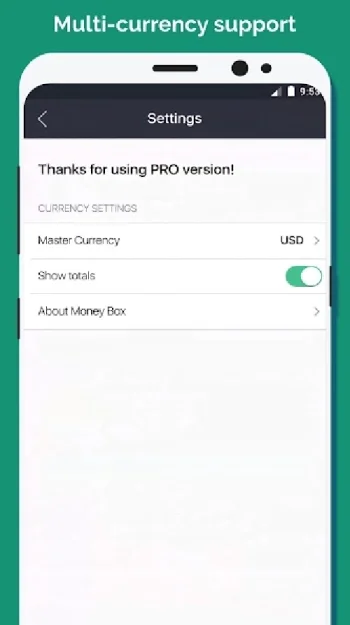 Money Box: Savings Goals - скриншот 4