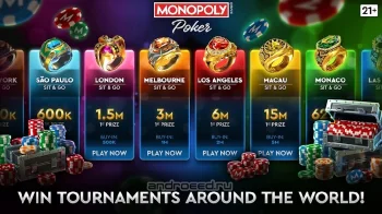 MONOPOLY Poker - Техасский Холдем Покер Онлайн - скриншот 2
