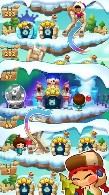 Monster Busters: Ice Slide - скриншот 4