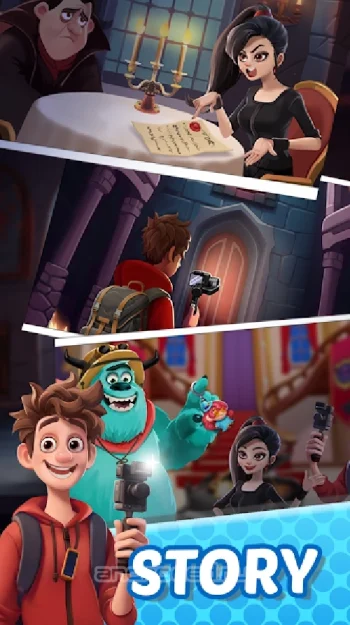 Monster Friends: Merge & Story - скриншот 3