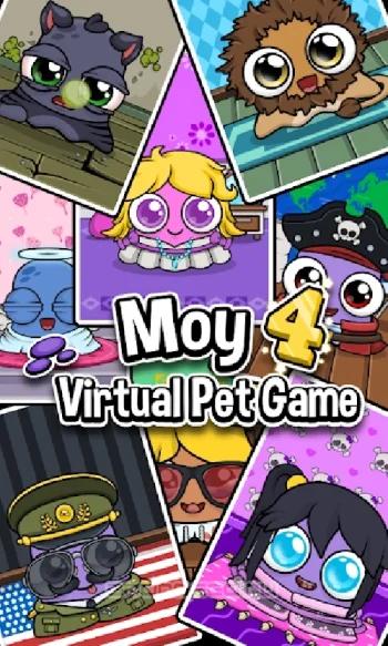 Moy 4 - Virtual Pet Game - скриншот 1
