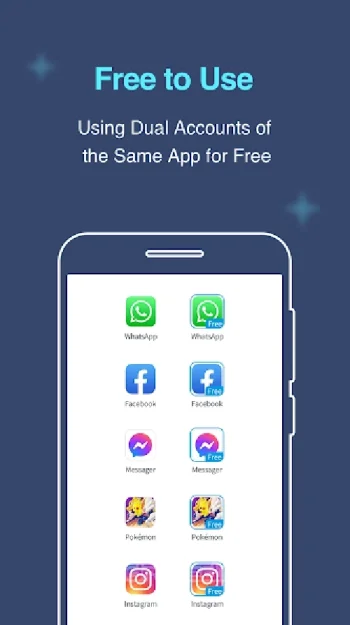 Multiple Accounts: Dual Space - скриншот 2