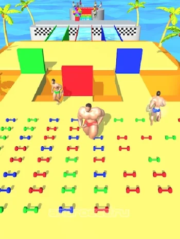 Muscle Race 3D - скриншот 5