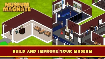 Museum Magnate - Tycoon Game - скриншот 2