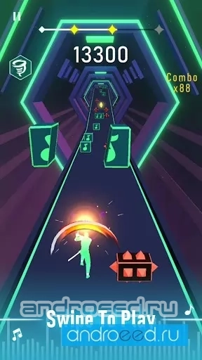 Music Blade: EDM Rhythm Runner - скриншот 2