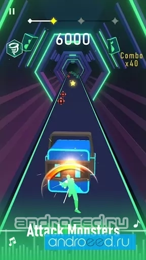 Music Blade: EDM Rhythm Runner - скриншот 3