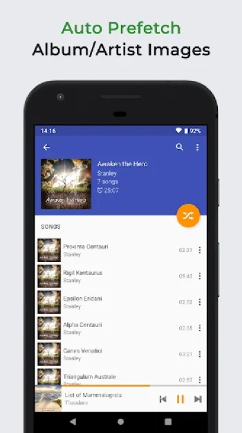 Музыкальный плеер Omnia - Omnia Music Player - скриншот 5