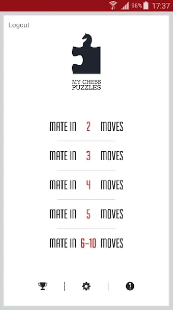 My Chess Puzzles - скриншот 1