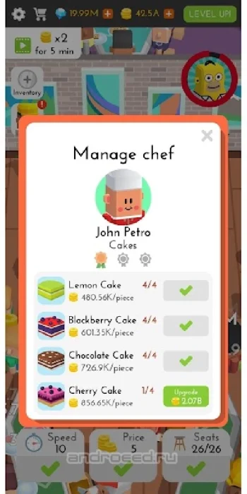 My Idle Cafe - Cooking Manager Simulator & Tycoon - скриншот 5