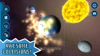 My Pocket Galaxy - 3D Gravity Sandbox Free - скриншот 1
