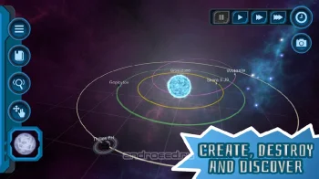 My Pocket Galaxy - 3D Gravity Sandbox Free - скриншот 2
