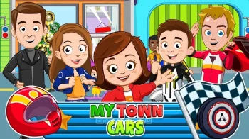 My Town : Car wash fix & drive - скриншот 1