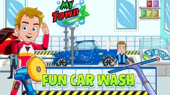 My Town : Car wash fix & drive - скриншот 4