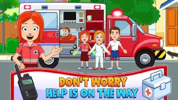 My Town : Fire station Rescue - скриншот 2