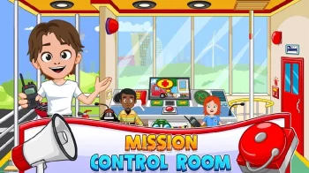 My Town : Fire station Rescue - скриншот 4